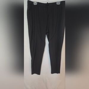 Outdoor Voices Black Nylon Blend Jogger Zip Ankle Size XXL